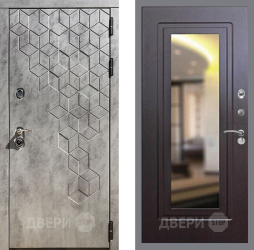 Входная металлическая Дверь Рекс (REX) 23 FLZ-120 Венге в Краснознаменске