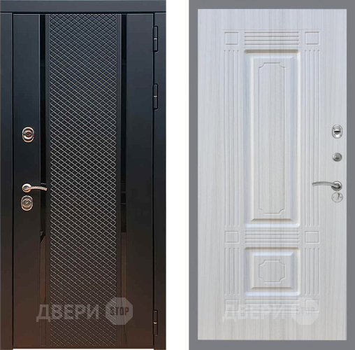 Входная металлическая Дверь Рекс (REX) 25 FL-2 Сандал белый в Краснознаменске