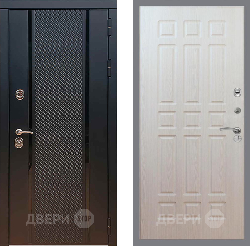 Входная металлическая Дверь Рекс (REX) 25 FL-33 Беленый дуб в Краснознаменске