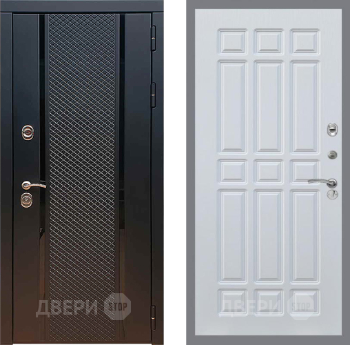 Входная металлическая Дверь Рекс (REX) 25 FL-33 Белый ясень в Краснознаменске