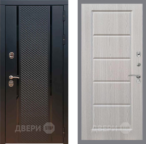 Входная металлическая Дверь Рекс (REX) 25 FL-39 Беленый дуб в Краснознаменске