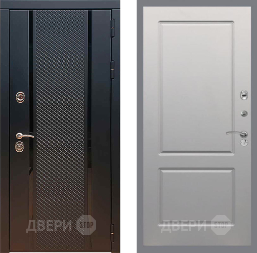 Входная металлическая Дверь Рекс (REX) 25 FL-117 Грей софт в Краснознаменске