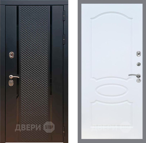 Дверь Рекс (REX) 25 FL-128 Белый ясень в Краснознаменске