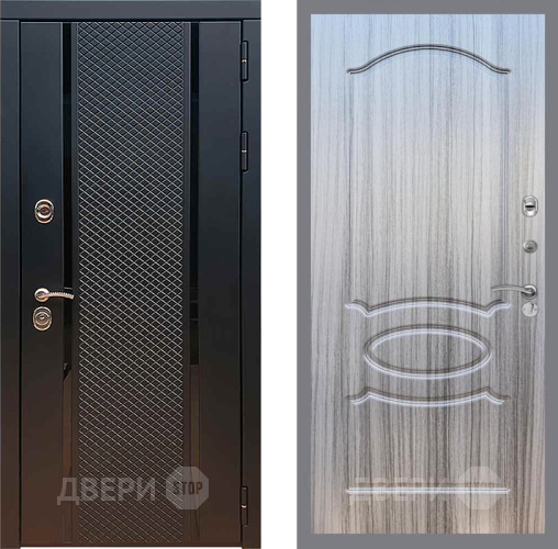 Входная металлическая Дверь Рекс (REX) 25 FL-128 Сандал грей в Краснознаменске