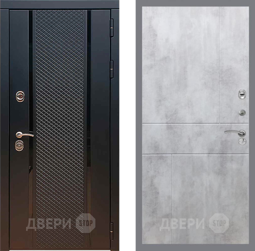 Входная металлическая Дверь Рекс (REX) 25 FL-290 Бетон светлый в Краснознаменске