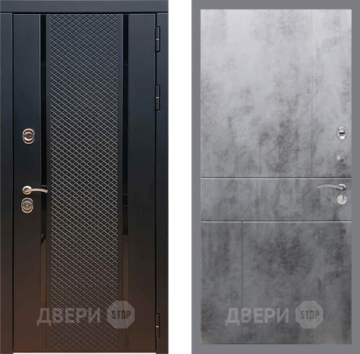 Входная металлическая Дверь Рекс (REX) 25 FL-290 Бетон темный в Краснознаменске