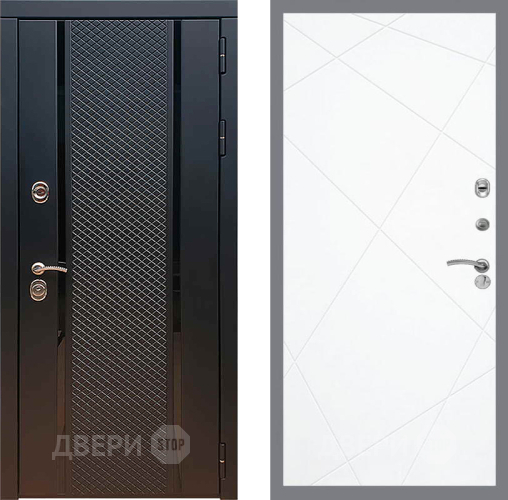Входная металлическая Дверь Рекс (REX) 25 FL-291 Силк Сноу в Краснознаменске