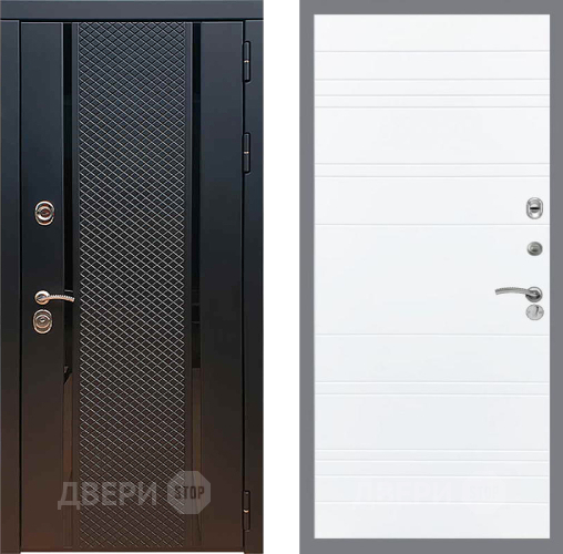 Дверь Рекс (REX) 25 Line Силк Сноу в Краснознаменске