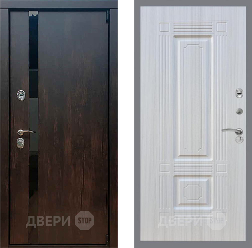 Входная металлическая Дверь Рекс (REX) 26 FL-2 Сандал белый в Краснознаменске