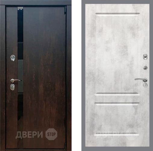 Входная металлическая Дверь Рекс (REX) 26 FL-117 Бетон светлый в Краснознаменске