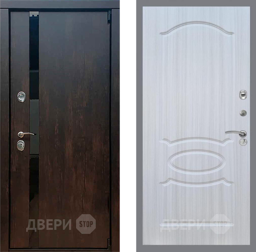 Входная металлическая Дверь Рекс (REX) 26 FL-128 Сандал белый в Краснознаменске