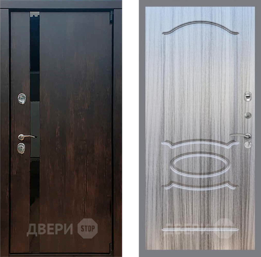 Входная металлическая Дверь Рекс (REX) 26 FL-128 Сандал грей в Краснознаменске