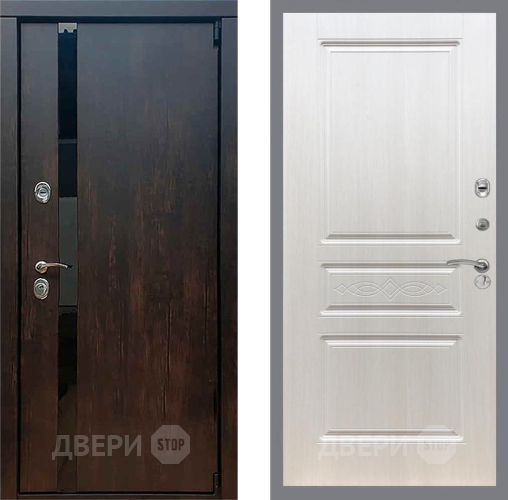 Входная металлическая Дверь Рекс (REX) 26 FL-243 Лиственница беж в Краснознаменске