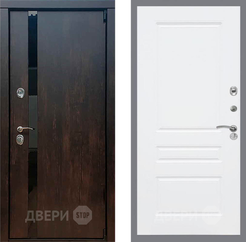 Входная металлическая Дверь Рекс (REX) 26 FL-243 Силк Сноу в Краснознаменске