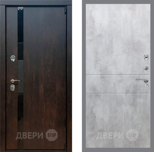 Входная металлическая Дверь Рекс (REX) 26 FL-290 Бетон светлый в Краснознаменске