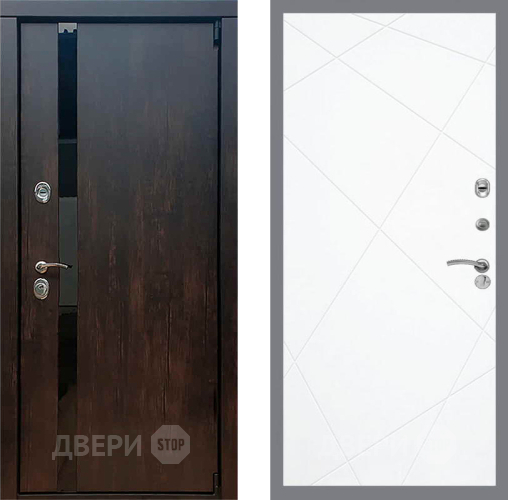 Входная металлическая Дверь Рекс (REX) 26 FL-291 Силк Сноу в Краснознаменске
