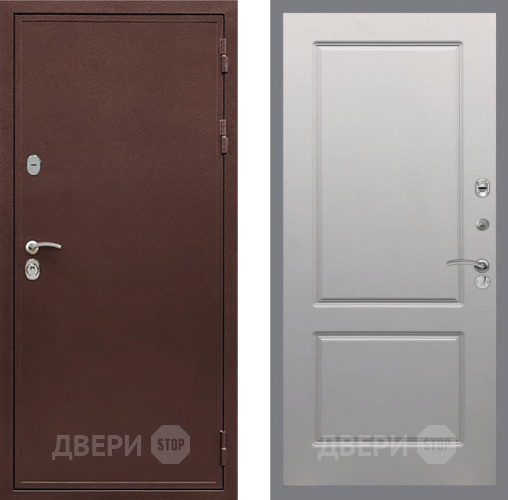 Дверь Рекс (REX) 5 металл 3 мм FL-117 Грей софт в Краснознаменске