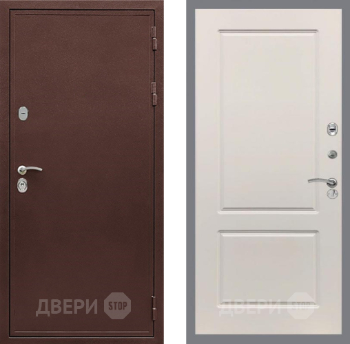 Входная металлическая Дверь Рекс (REX) 5 металл 3 мм FL-117 Шампань в Краснознаменске
