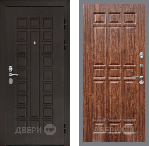 Дверь Рекс (REX) Сенатор Cisa FL-33 орех тисненый в Краснознаменске