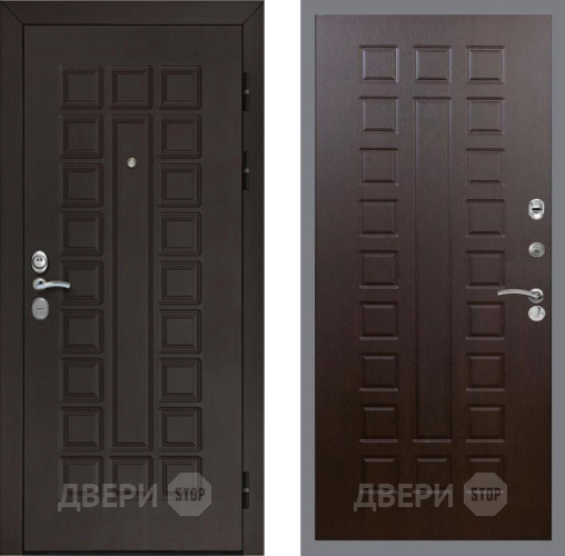 Входная металлическая Дверь Рекс (REX) Сенатор Cisa FL-183 Венге в Краснознаменске