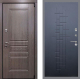 Входная металлическая Дверь Рекс (REX) Пренмиум-S FL-289 Ясень черный в Краснознаменске