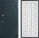 Входная металлическая Дверь Дверной континент ДК-70 Дизайн ФЛ-183 Сандал белый в Краснознаменске