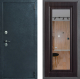 Входная металлическая Дверь Дверной континент ДК-70 Дизайн ФЛЗ Зеркало Венге в Краснознаменске