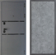 Входная металлическая Дверь Дверной континент Диамант Дизайн ФЛ-655 Бетон серый в Краснознаменске