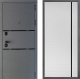 Входная металлическая Дверь Дверной континент Диамант Дизайн ФЛ-757 Черное Стекло Софт милк в Краснознаменске