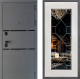 Входная металлическая Дверь Дверной континент Диамант Дизайн ФЛ-Тиффани Зеркало Белое дерево в Краснознаменске