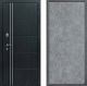 Входная металлическая Дверь Дверной континент Теплолюкс Дизайн ФЛ-655 Бетон серый в Краснознаменске