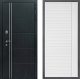 Входная металлическая Дверь Дверной континент Теплолюкс Дизайн ФЛ-757 Белое Стекло Софт милк в Краснознаменске