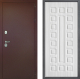 Дверь Дверной континент Рубикон Медь Дизайн ФЛ-183 Сандал белый в Краснознаменске