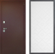 Дверь Дверной континент Рубикон Медь Дизайн ФЛ-Тиффани Белый софт в Краснознаменске