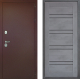 Входная металлическая Дверь Дверной континент Рубикон Медь Дизайн ФЛ-49 Бетон серый в Краснознаменске