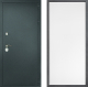 Дверь Дверной континент Рубикон Серебро Дизайн ФЛ-649 Белый софт в Краснознаменске