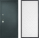 Входная металлическая Дверь Дверной континент Рубикон Серебро Дизайн ФЛ-Тиффани Белый софт в Краснознаменске