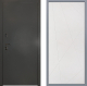 Дверь Заводские двери Эталон 3к антик серебро Флитта Белый софт в Краснознаменске