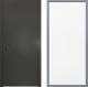 Дверь Заводские двери Эталон 3к антик серебро Тривия Белый софт в Краснознаменске