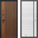 Входная металлическая Дверь Лабиринт (LABIRINT) Шторм 22 Белый софт в Краснознаменске