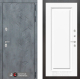 Дверь Лабиринт (LABIRINT) Бетон 27 Белый (RAL-9003) в Краснознаменске