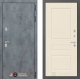 Входная металлическая Дверь Лабиринт (LABIRINT) Бетон 03 Крем софт в Краснознаменске