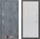 Входная металлическая Дверь Лабиринт (LABIRINT) Бетон 06 Сандал белый в Краснознаменске