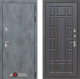 Входная металлическая Дверь Лабиринт (LABIRINT) Бетон 12 Венге в Краснознаменске