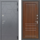Входная металлическая Дверь Лабиринт (LABIRINT) Cosmo 03 Орех бренди в Краснознаменске