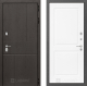 Входная металлическая Дверь Лабиринт (LABIRINT) Urban 11 Белый софт в Краснознаменске