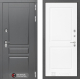 Входная металлическая Дверь Лабиринт (LABIRINT) Платинум 11 Белый софт в Краснознаменске