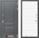 Входная металлическая Дверь Лабиринт (LABIRINT) Платинум 13 Белый софт в Краснознаменске