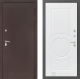 Входная металлическая Дверь Лабиринт (LABIRINT) Classic антик медь 23 Белый софт в Краснознаменске