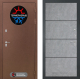Входная металлическая Дверь Лабиринт (LABIRINT) Термо Магнит 25 Бетон светлый в Краснознаменске
